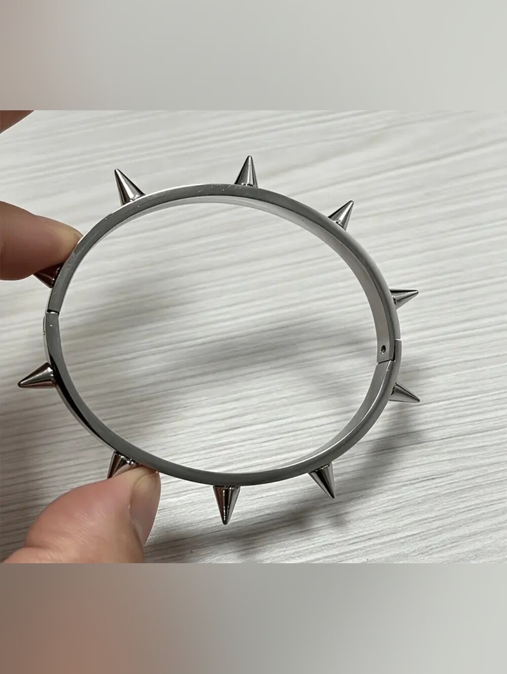 Spike Bangle Bracelet - Picture 3 of 5